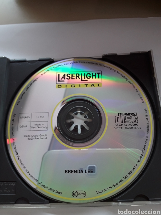 CDs de m&uacute;sica: Brenda Lee / cd original / Laserlight edici&oacute;n Germany / - Foto 3