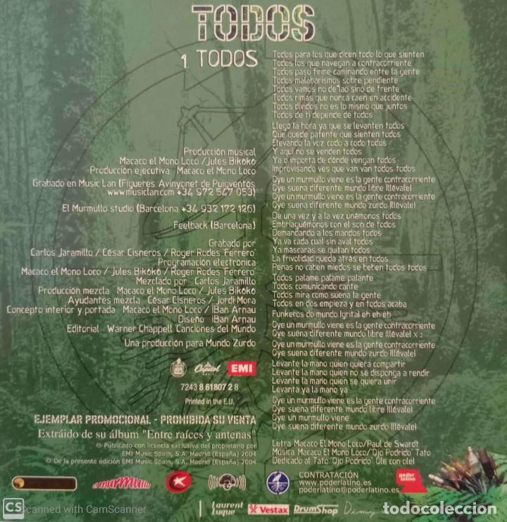 CDs de m&uacute;sica: Macaco Todos (Promo CD) - Foto 2