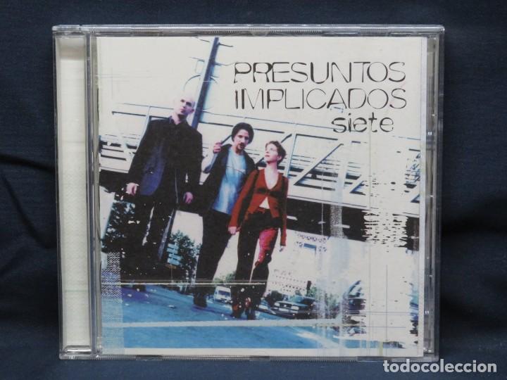 CDs de m&uacute;sica: PRESUNTOS IMPLICADOS - SIETE - CD - Foto 1