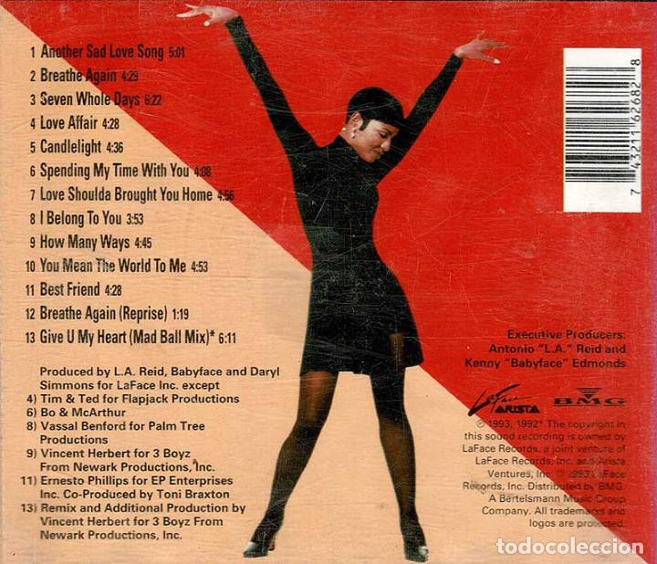 CDs de m&uacute;sica: Toni Braxton - Toni Braxton. CD - Foto 2