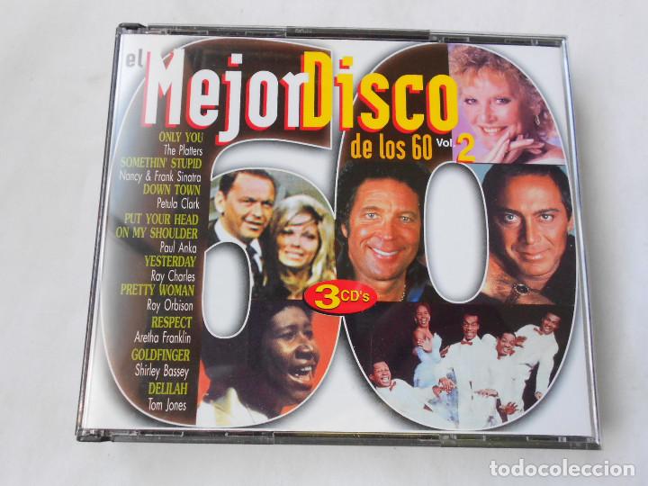 CDs de m&uacute;sica: EL MEJOR DISCO DE LOS 60 VOL. 2 - 3 CD - Foto 1