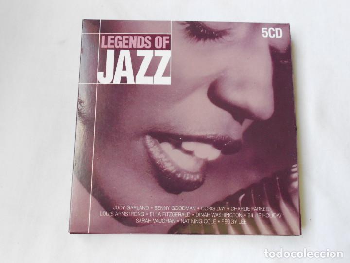 CDs de m&uacute;sica: LEGENDS OF JAZZ - 5 CD - Foto 1