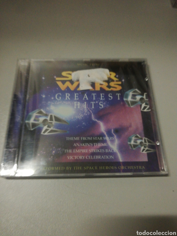 CDs de m&uacute;sica: Star wars greatest hits Nuevo - Foto 1