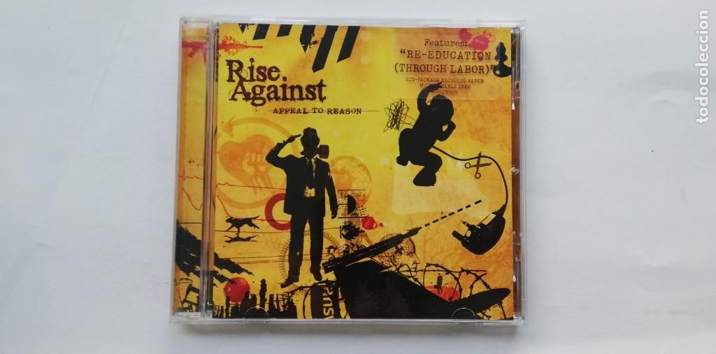 Musik-CDs: 11620- RISE AGAINST APPEAL TO REASON - CD DISCO NUEVO LIQUIDACION!