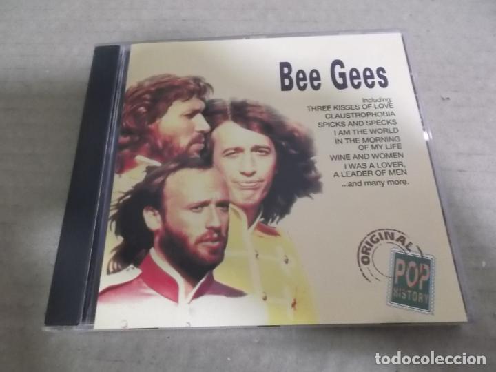 CDs de m&uacute;sica: BEE GEES (CD) ORIGINAL POP HISTORY A&Ntilde;O &ndash; 1994 - Foto 1