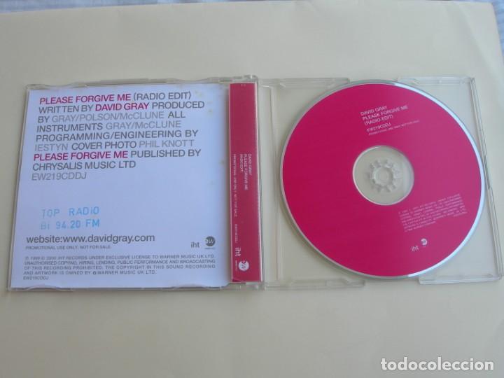 CDs de m&uacute;sica: DAVID GRAY PLEASE FORGIVE ME CD SINGLE - Foto 2
