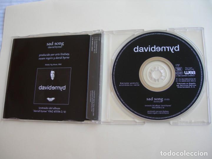 CDs de m&uacute;sica: DAVID BYRNE SAD SONG CD SINGLE - Foto 2