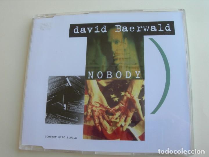 CDs de m&uacute;sica: DAVID BAERWALD NOBODY + 2 CD SINGLE - Foto 1