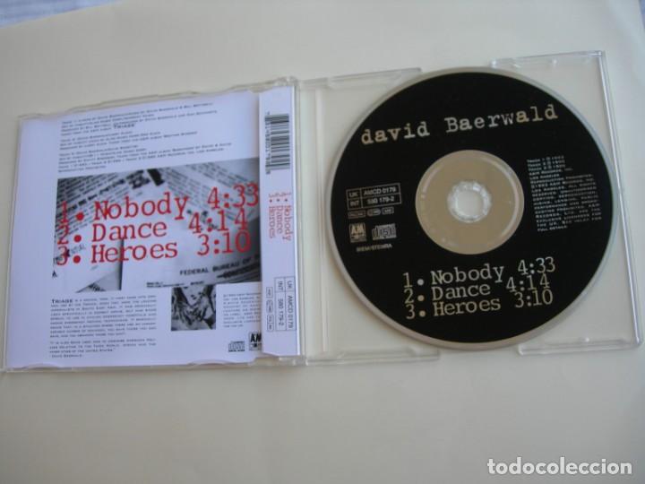 CDs de m&uacute;sica: DAVID BAERWALD NOBODY + 2 CD SINGLE - Foto 2