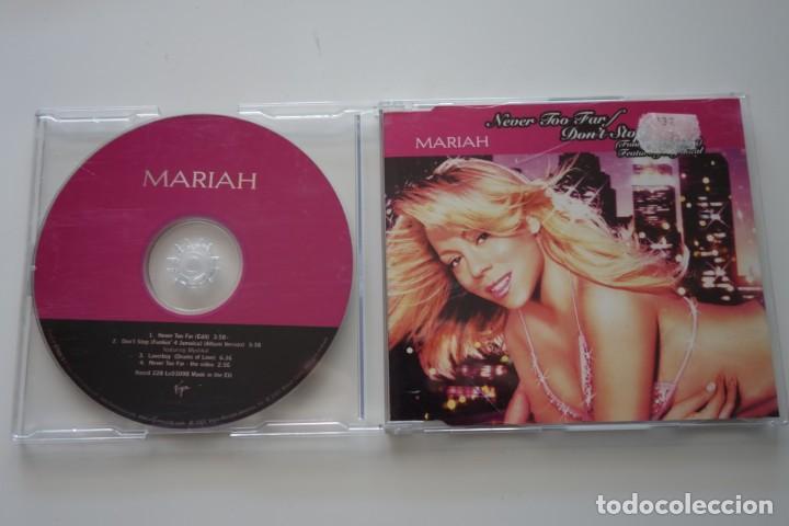 CDs de m&uacute;sica: MARIAH CAREY: Never Too Far. CD single. 4 Temas - Foto 1
