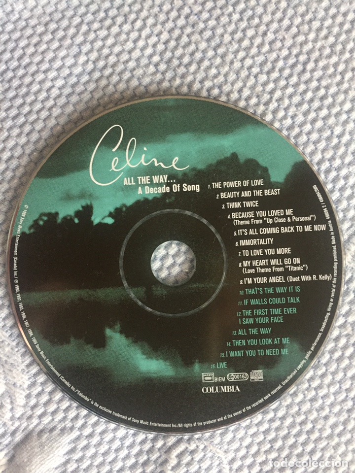CDs de m&uacute;sica: Cd Celine Dion - All the way - Foto 4