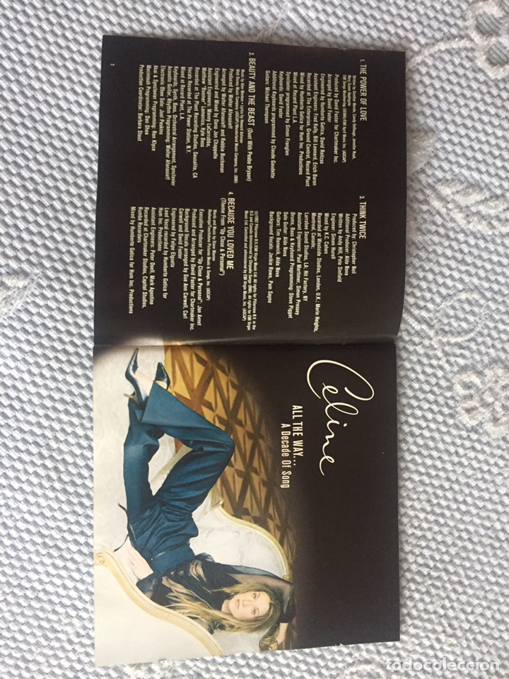 CDs de m&uacute;sica: Cd Celine Dion - All the way - Foto 8