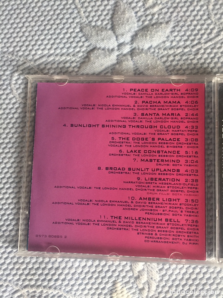 CDs de m&uacute;sica: Cd Mike oldfield - the millennium bell - Foto 3