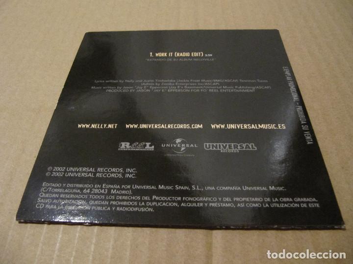 CDs de m&uacute;sica: NELLY - WORK IT ( CD SINGLE ) - Foto 2