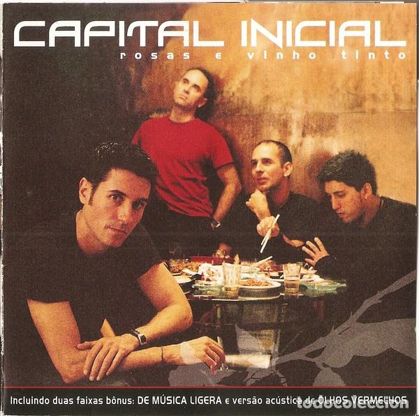 Music CDs: Capital Inicial - Rosas e vinho tinto (2 temas extra) (precintado) Rock Brasil