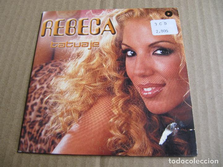 CDs de m&uacute;sica: REBECA PROMO CD SINGLE TATUAJE - Foto 1