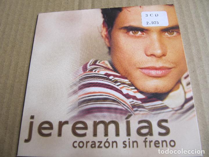 CDs de m&uacute;sica: JEREMIAS CORAZON SIN FRENO PROMO CD SINGLE