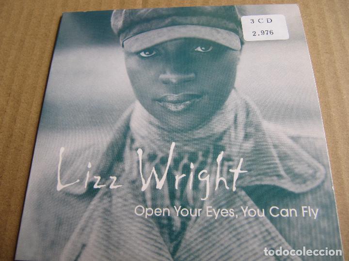 CDs de m&uacute;sica: LIZZ WRIGHT OPEN YOUR EYES YOU CAN FLY ESPA&Ntilde;A 2 TRACKS CD PROMOCIONAL