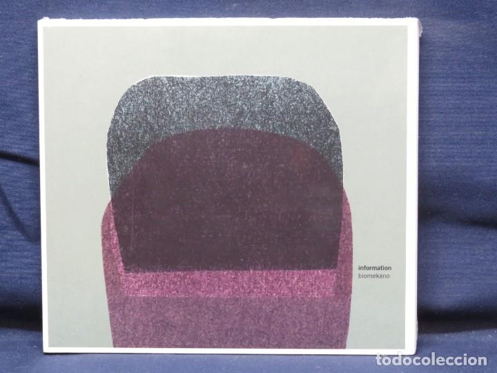 CDs de m&uacute;sica: Information &lrm;&ndash; Biomekano - CD - Foto 1