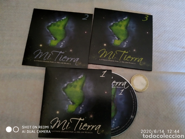 CDs de m&uacute;sica: Mini CDs mi tierra - Foto 1