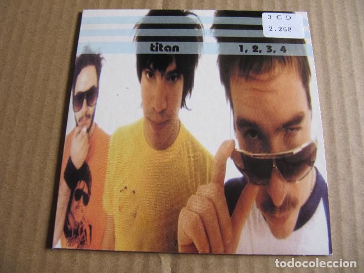CDs de m&uacute;sica: PROMO CD - TITAN - 1, 2, 3, 4 - 2 TRACKS