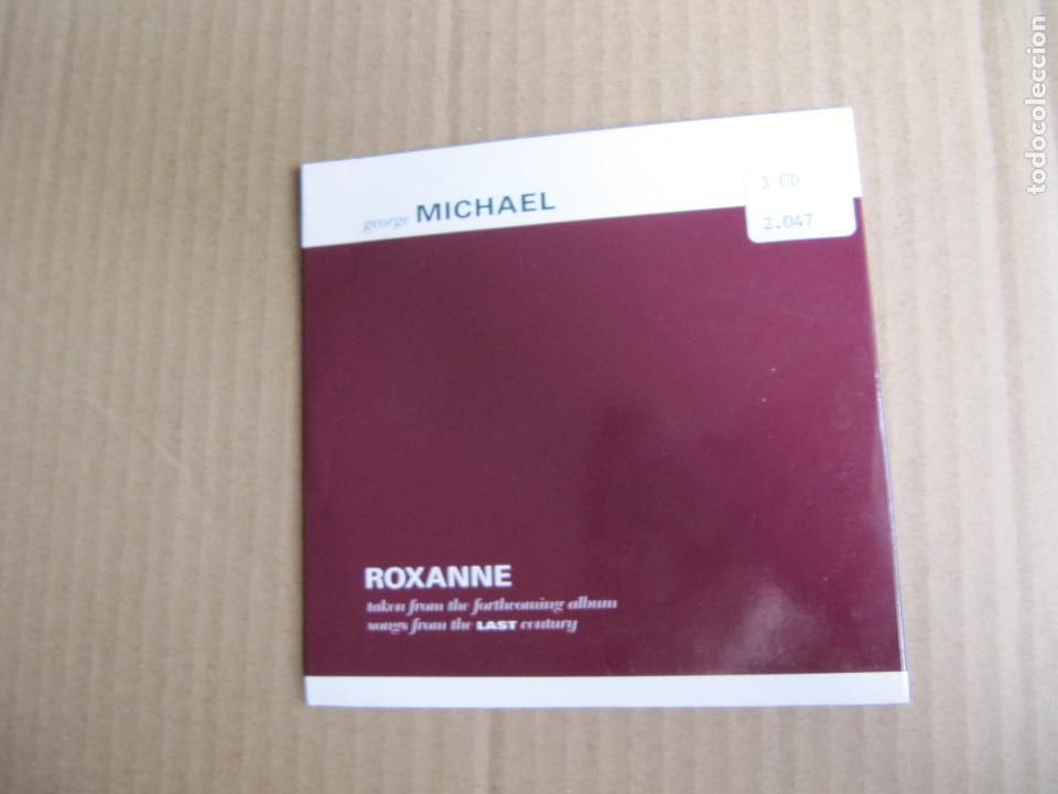 CDs de m&uacute;sica: PROMO CD - GEORGE MICHAEL - ROXANNE - Foto 1