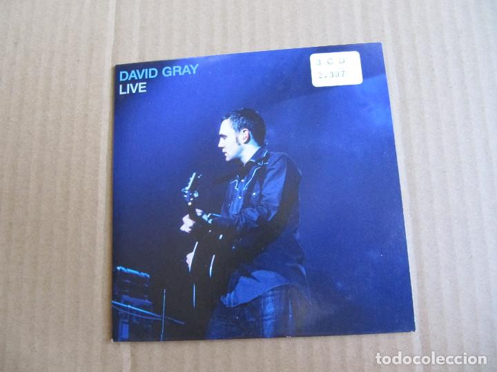 CDs de m&uacute;sica: DAVID GRAY - LIVE (PROMO CD) - Foto 1