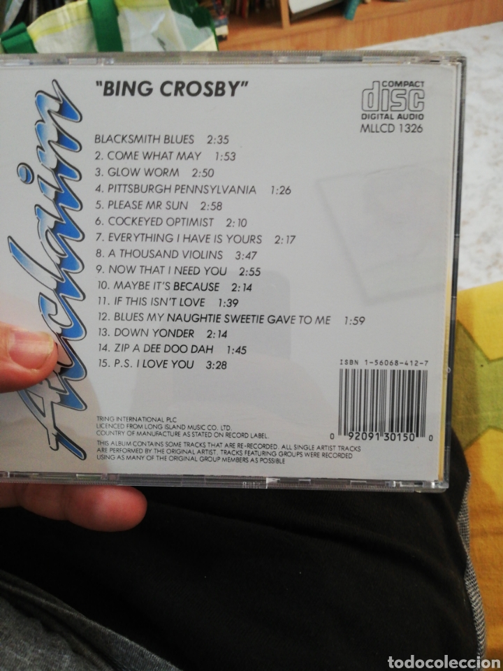 CDs de m&uacute;sica: BING CROSBY / CD / ACCLAIM - Foto 2