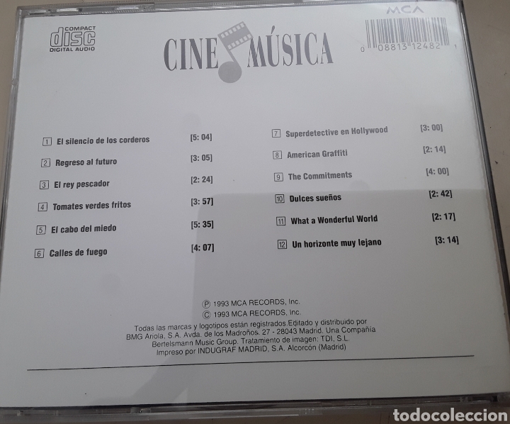 CDs de m&uacute;sica: Cine & M&uacute;sica Grandes &eacute;xitos / cd original - Foto 2
