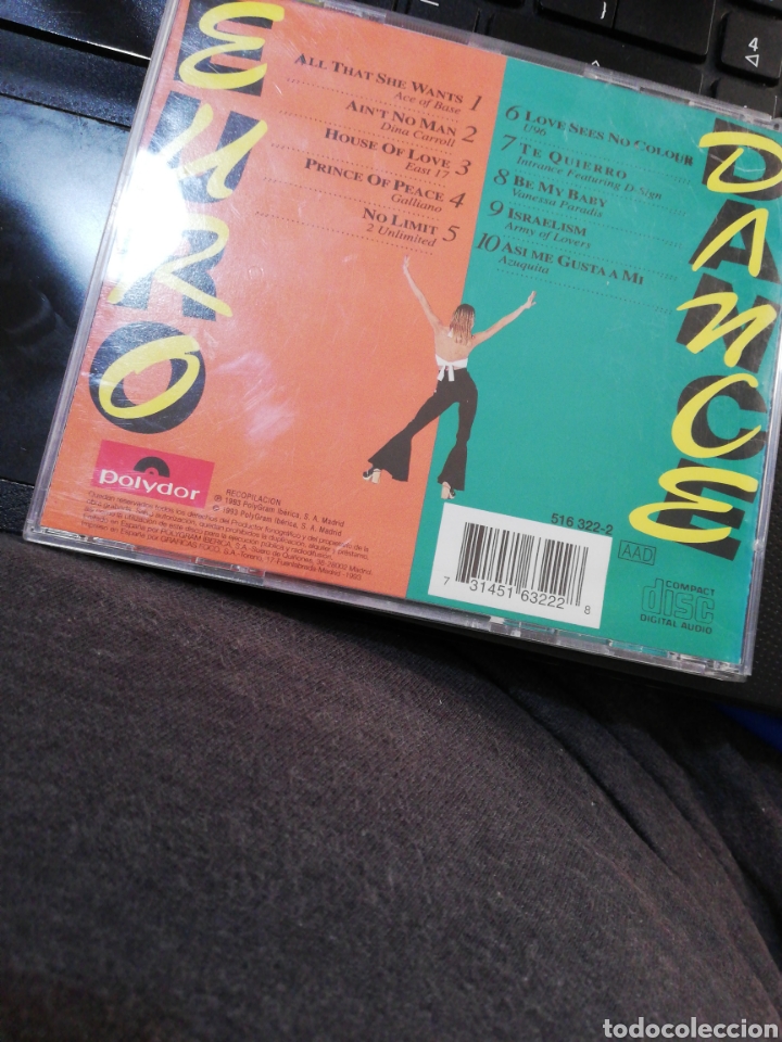 CDs de m&uacute;sica: cd EURODANCE DANCE - Foto 2