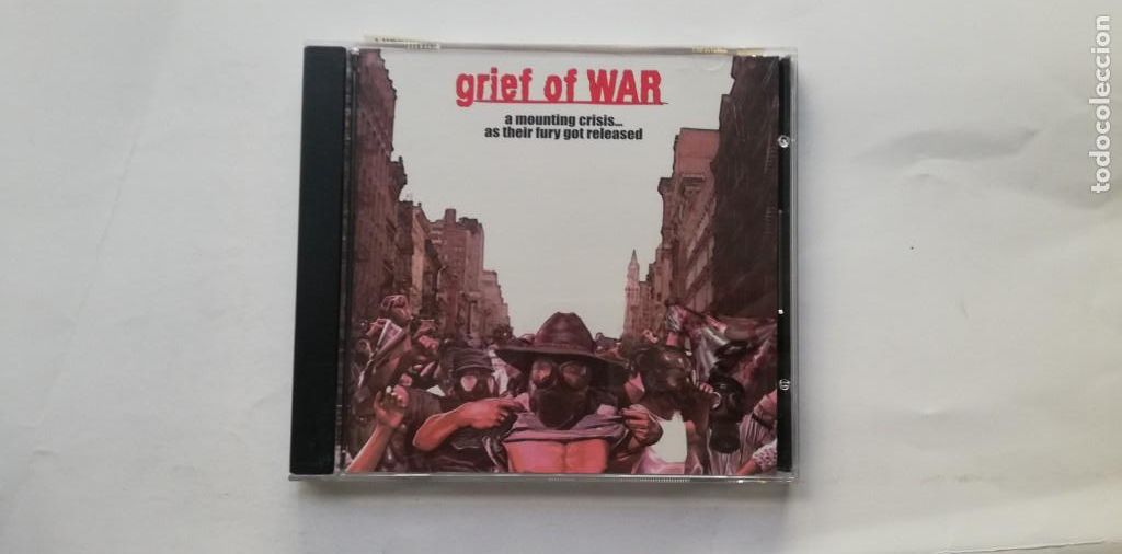 Musik-CDs: 11620- - GRIEF OF WAR A MOUNTING CRISIS AS THEIR FURY - CD DISCO NUEVO