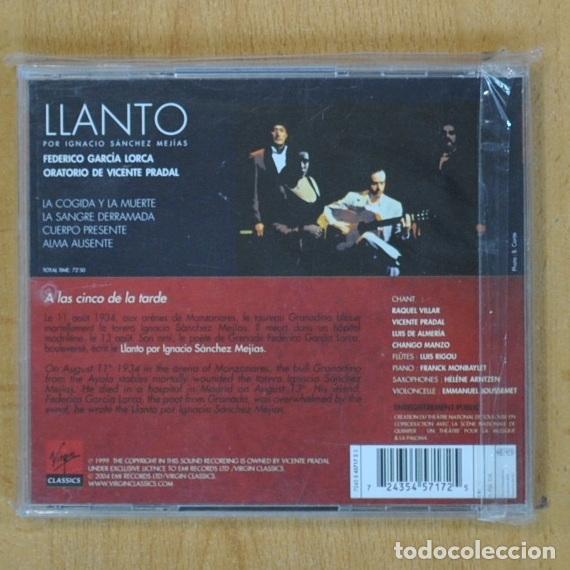 CDs de m&uacute;sica: VARIOS - LLANTO - CD - Foto 2