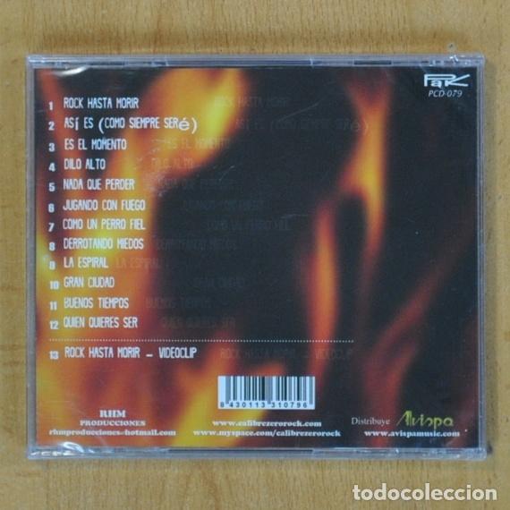 CDs de m&uacute;sica: CALIBRE ZERO - JUGANDO CON FUEGO - CD - Foto 2