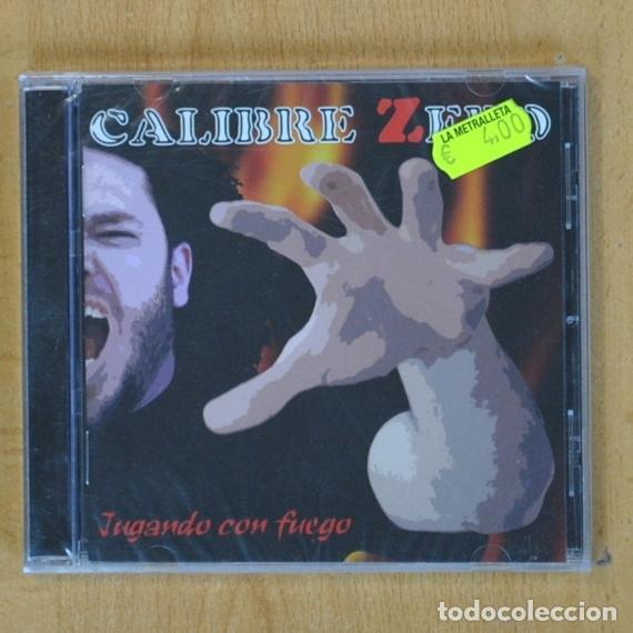 CDs de m&uacute;sica: CALIBRE ZERO - JUGANDO CON FUEGO - CD - Foto 1
