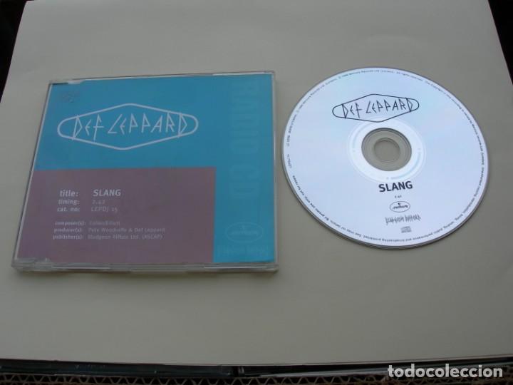 CDs de m&uacute;sica: DEP LEPPARD SLANG CD SINGLE - Foto 1