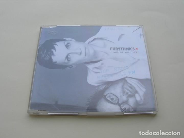CDs de m&uacute;sica: EURYTHMICS I SAVED THE WORLD TODAY CD SINGLE - Foto 1