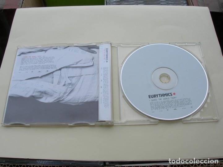 CDs de m&uacute;sica: EURYTHMICS I SAVED THE WORLD TODAY CD SINGLE - Foto 2