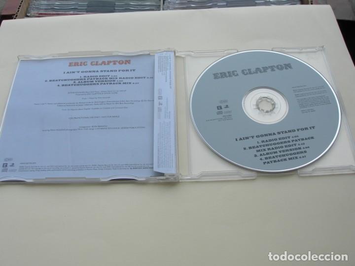 CDs de m&uacute;sica: ERIC CLAPTON I AIN&acute;T GONNA STAND FOR IT 4 VERSIONES CD SINGLE - Foto 2