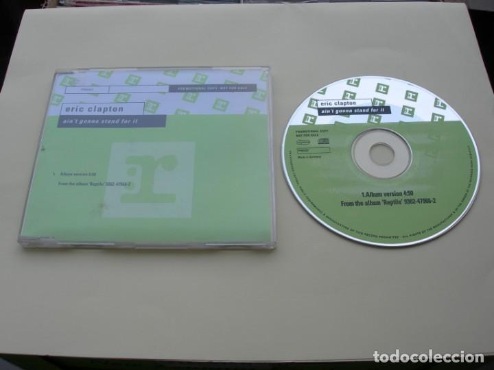 CDs de m&uacute;sica: ERIC CLAPTON AIN&acute;T GONNA STAND FOR IT CD SINGLE - Foto 1