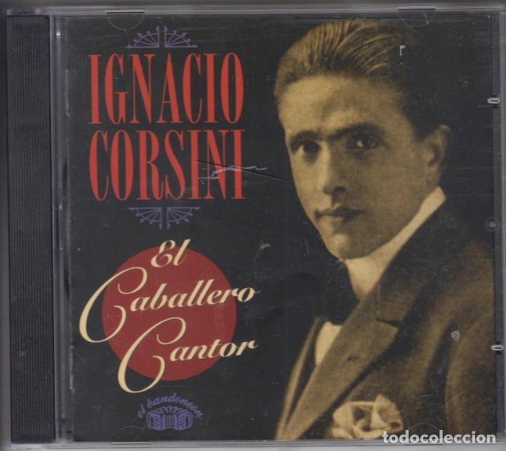 CDs de m&uacute;sica: Ignacio Corsini cd El caballero cantor 1994 Tango - Foto 1
