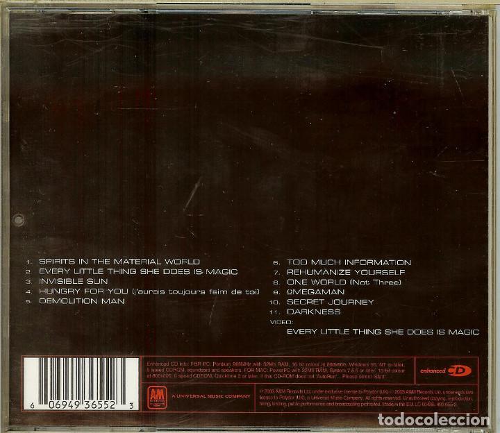 CDs de m&uacute;sica: CD - THE POLICE - GHOST IN THE MACHINE - Foto 2