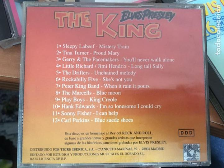 CDs de m&uacute;sica: ELVIS PRESLEY LOTE 5 CD (CDIB9) - Foto 10