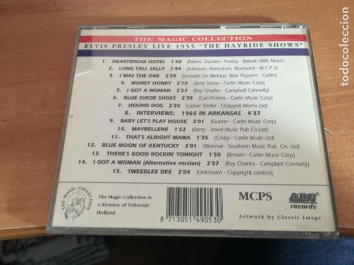 CDs de m&uacute;sica: ELVIS PRESLEY LOTE 5 CD (CDIB9) - Foto 11