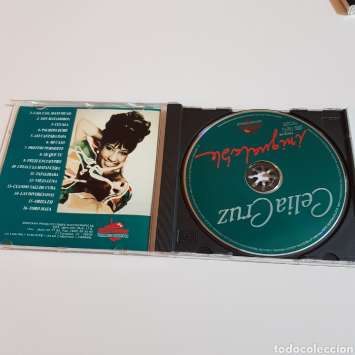 CDs de m&uacute;sica: CELIA CRUZ - INIGUALABLE - Foto 2