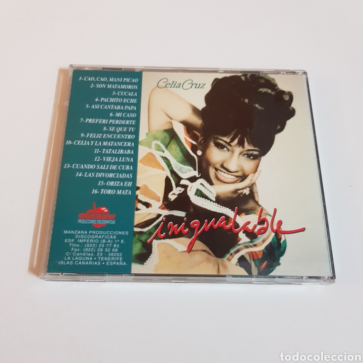 CDs de m&uacute;sica: CELIA CRUZ - INIGUALABLE - Foto 3