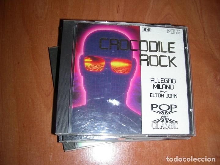 CDs de m&uacute;sica: CD CROCODILE ROCK , ALLEGRO MILANO PLAYS ELTON JOHN , UNICO EN TODOCOLECCION
