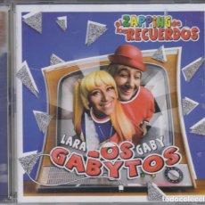 CDs de Música: LOS GABYTOS CD + DVD LARA GABY EL ZAPPING DE LOS RECUERDOS 2011 LOS PAYASOS DE LA TELE. Lote 208429533