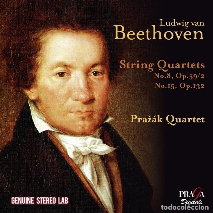 CDs de m&uacute;sica: LUDWIG VAN BEETHOVEN - STRING QUARTETS NOS.8, 15 (CD) PRAZAK QUARTET - Foto 1