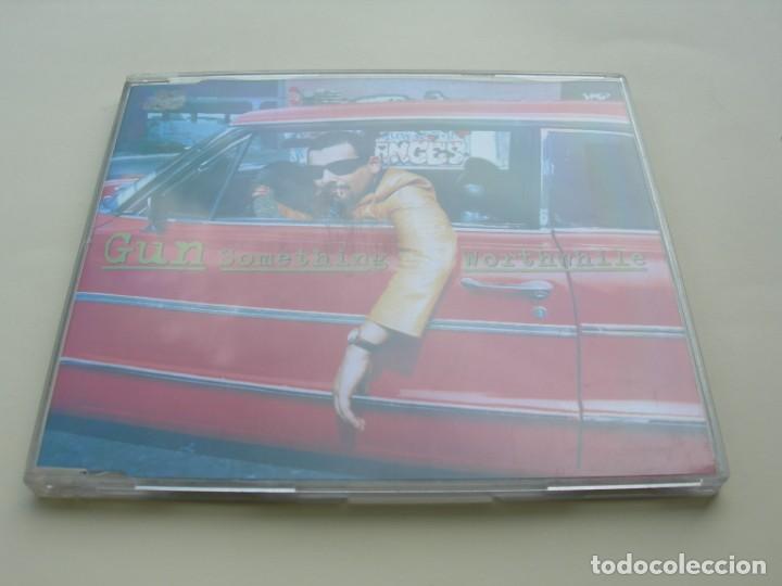 CDs de m&uacute;sica: GUN SOMETHING WORTWHILE 3 VERSIONES + 1 CD SINGLE - Foto 1