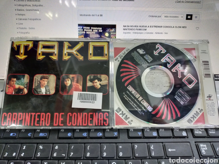 CDs de m&uacute;sica: Tako CD single carpintero de condenas 1993 - Foto 1